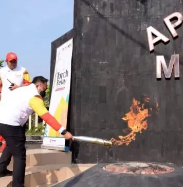 Obor APG 2022 Diambil dari Sumber Api Abadi Mrapen