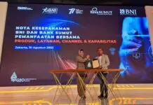 Kolaborasi dengan Bank Sumut, BNI Usung Orange Synergy