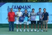 Nathan/Christo Gagal Raih Gelar Pertama Amman International Tennis Championships 2022