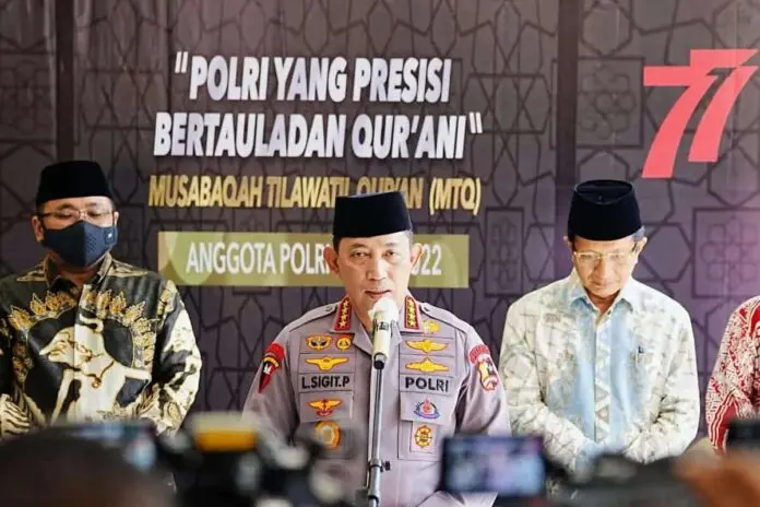 Anugerah MTQ Polri, Kapolri Berharap Terbentuknya SDM Unggul Berakhlak yang Diharapkan Masyarakat Anugerah MTQ Polri, Kapolri Berharap Terbentuknya SDM Unggul Berakhlak yang Diharapkan Masyarakat