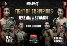Delapan Partai Seru di One Pride MMA Fight Night 61 “Fight Of Champions”