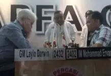 Agustiar Sabran Pertahankan Gelar Juara Antar Wasit/Panitia JAPFA Chess Festival 2022
