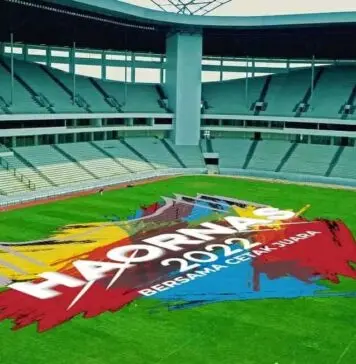 Bersama Cetak Juara Jadi Tema Haornas ke-39 Tahun 2022 di Stadion Batakan Balikpapan Bersama Cetak Juara Jadi Tema Haornas ke-39 Tahun 2022 di Stadion Batakan Balikpapan