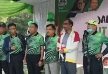 Menpora Hadiri Jalan Sehat HUT ke-65 KAHMI