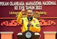 Bangga Sumbar Jadi Tuan Rumah POMNas XVII, Wagub Sampaikan Terima Kasih atas Dukungan Menpora