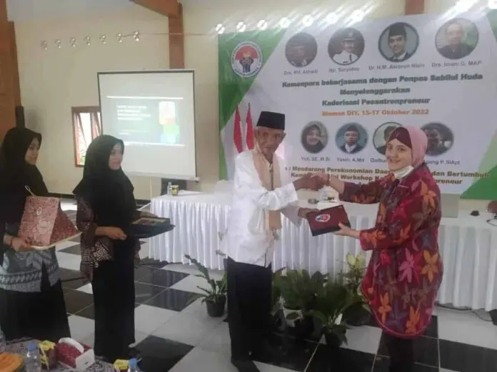 Kemenpora Gelar Workshop Kaderisasi Pesantrenpreneur di Sleman, DIY Kemenpora Gelar Workshop Kaderisasi Pesantrenpreneur di Sleman, DIY
