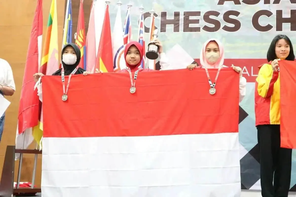 Asian Youth Chess Championship 2022 : Indonesia Borong Tiga Medali Emas Catur Kilat