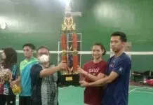Sapma PP Juara Umum Bulu Tangkis Turnamen Futsal dan Bulu Tangkis antar OKP dan Organisasi Mahasiswa Sapma PP Juara Umum Bulu Tangkis Turnamen Futsal dan Bulu Tangkis antar OKP dan Organisasi Mahasiswa