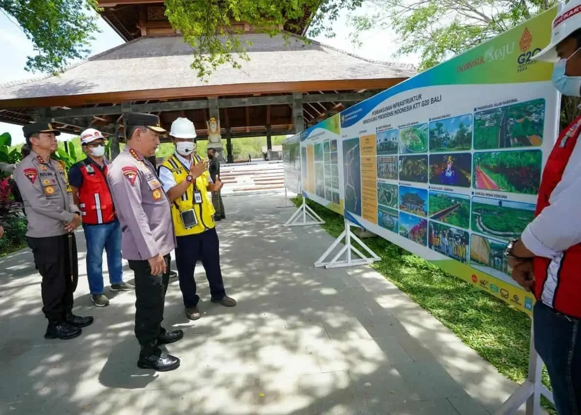 Gladi Pengamanan dan Tinjau Venue, Kapolri Pastikan KTT G20 Berjalan Lancar dan Aman