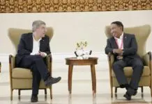 Menpora Zainudin Amali Sambut Kedatangan Presiden IOC di Bali