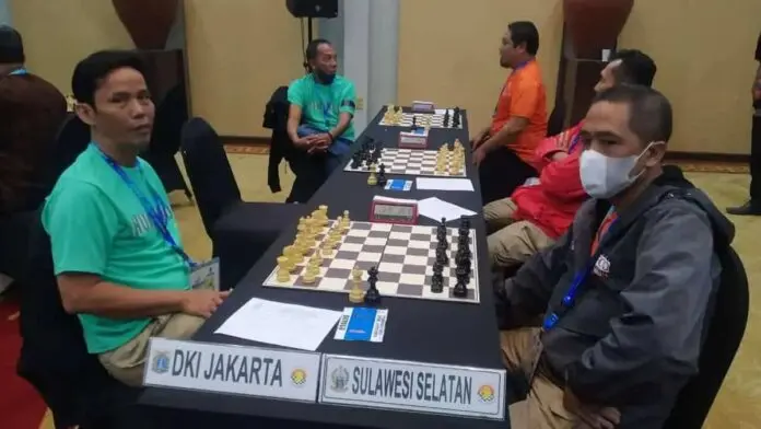 Porwanas Jatim 2022: Tim Catur DKI Menang Dua Babak Porwanas Jatim 2022: Tim Catur DKI Menang Dua Babak