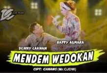 Lirik Lagu Mendem Wedokan – Denny Caknan, Happy Asmara Lirik Lagu Mendem Wedokan - Denny Caknan, Happy Asmara