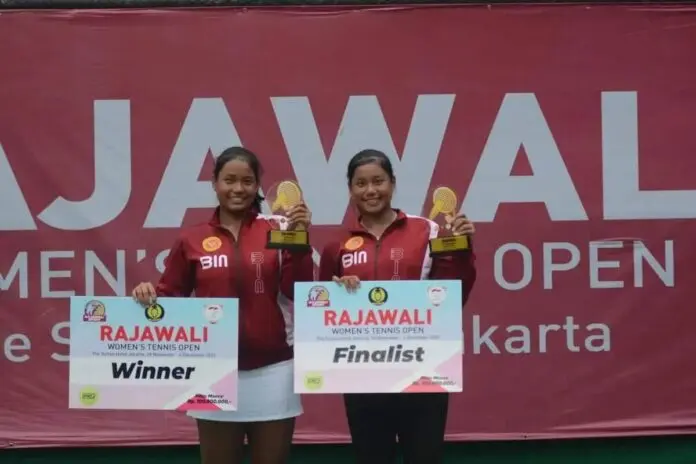 Rajawali Women's Tennis Open: Fitriana Sabrina Raih Gelar Tunggal