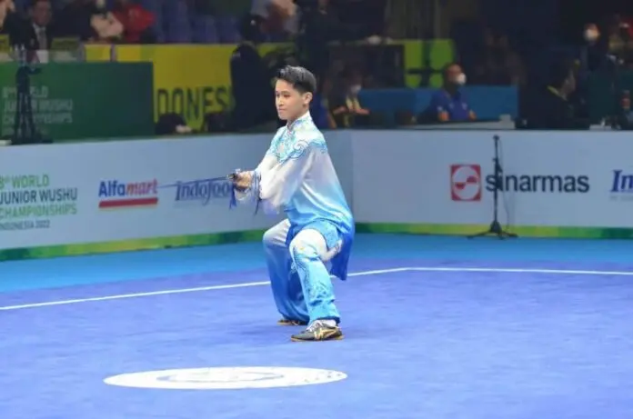 Kejuaraan Dunia Wushu Junior VIII/2022 : Sumbang Emas Pertama, Rainer Ngaku Sempat Nervous Kejuaraan Dunia Wushu Junior VIII/2022 : Sumbang Emas Pertama, Rainer Ngaku Sempat Nervous
