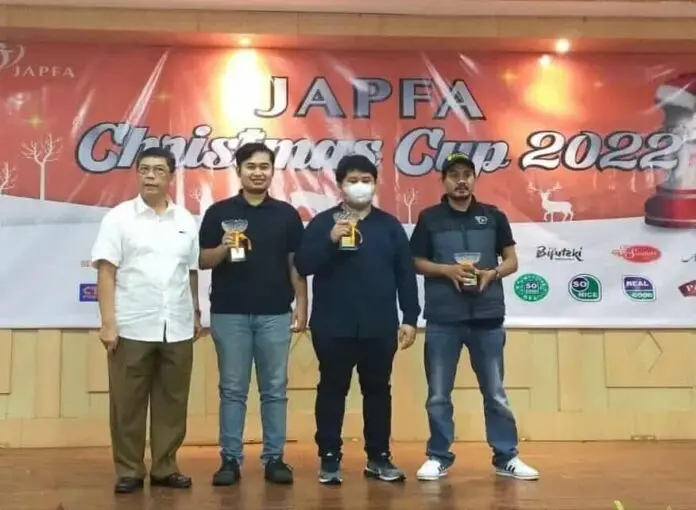 GM Novendra Juara  Catur Cepat JAPFA Chrismas Cup 2022