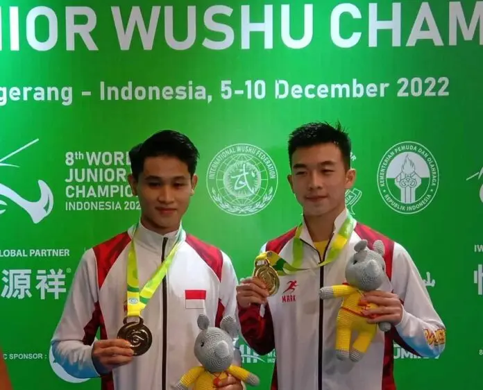 Kejuaraan Dunia Wushu Junior VIII/2022 : Indonesia Raih 2 Emas di Hari Pertama Kejuaraan Dunia Wushu Junior VIII/2022 : Indonesia Raih 2 Emas di Hari Pertama