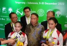Kejuaraan Dunia Wushu Junior VIII/2022 Road to Youth Olympic Games 2026, Menpora Berharap Indonesia Tambah Emas Kejuaraan Dunia Wushu Junior VIII/2022 Road to Youth Olympic Games 2026, Menpora Berharap Indonesia Tambah Emas