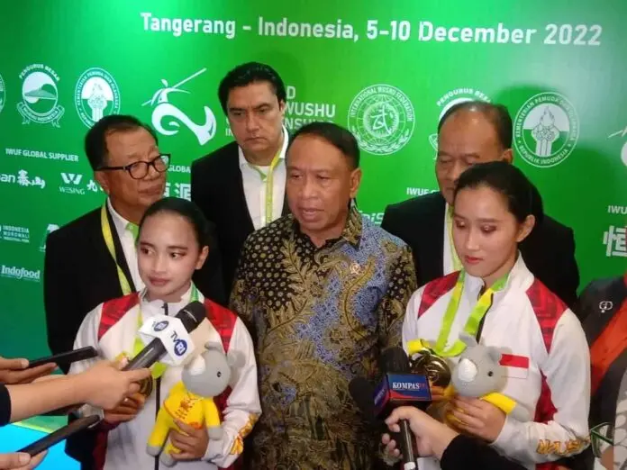 Kejuaraan Dunia Wushu Junior VIII/2022 Road to Youth Olympic Games 2026, Menpora  Berharap Indonesia Tambah Emas