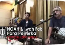 Lirik Lagu Para Penerka – NOAH, Iwan Fals Lirik Lagu Para Penerka - NOAH, Iwan Fals