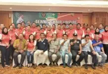 Tutup Pelatihan Chair Umpire, Ketum PP Pelti Harapan Peserta Praktekan di Turnamen Internasional