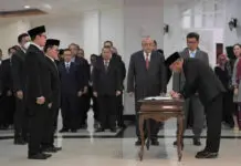Plt Menpora Resmi Lantik Surono Jadi Deputi IV Kemenpora