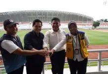 Erick Thohir Tinjau Stadion Jakabaring, Siap untuk Piala Dunia U-20 Erick Thohir Tinjau Stadion Jakabaring, Siap untuk Piala Dunia U-20