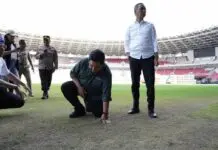 Erick Thohir: Kondisi Rumput Stadion Utama GBK Memprihatinkan