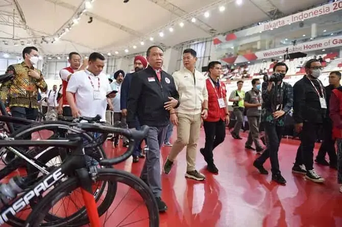 Menpora Harap Atlet Sepeda Indonesia Bisa Lolos Kualifikasi Olimpiade Paris 2024 Menpora Harap Atlet Sepeda Indonesia Bisa Lolos Kualifikasi Olimpiade Paris 2024