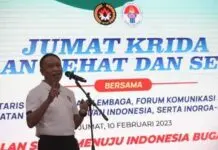 Menpora Imbau Kementerian/Lembaga Aktifkan Hari Krida untuk Wujudkan Indonesia Bugar 2045