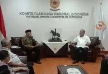 Silaturahmi dengan Ketum KONI Pusat, Plt Menpora Bahas Persiapan PON 2024 Aceh-Sumut