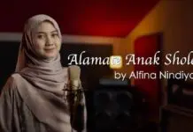 Lirik Lagu Alamate Anak Sholeh