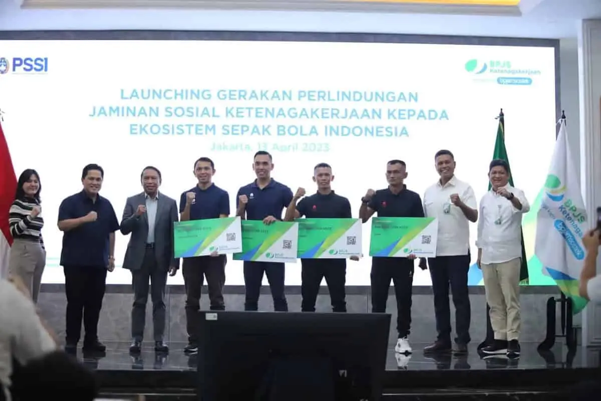 PSSI Gandeng BPJS Ketenagakerjaan Beri Perlindungan Jaminan Sosial bagi Para Wasit
