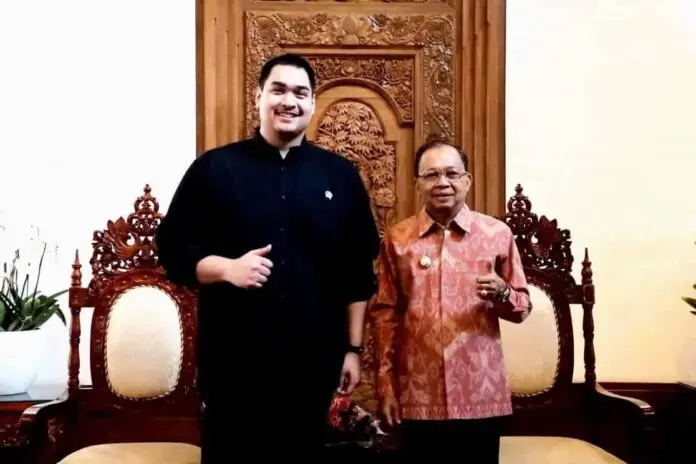 Temui Gubernur Koster, Menpora Dito Pastikan World Beach Games 2023 di Bali Temui Gubernur Koster, Menpora Dito Pastikan World Beach Games 2023 di Bali