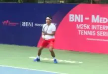 BNI-MedcoEnergi International Tennis M25K: Melaju ke Final, Rifqi Fitriadi Songsong Gelar Tunggal BNI-MedcoEnergi International Tennis M25K: Melaju ke Final, Rifqi Fitriadi Songsong Gelar Tunggal