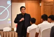 Erick Thohir Umumkan Skuat Timnas SEA Games 2023 Erick Thohir Umumkan Skuat Timnas SEA Games 2023