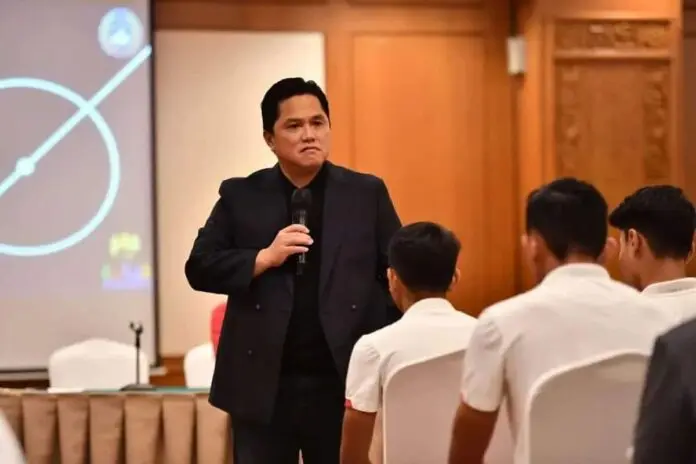 Erick Thohir Umumkan Skuat Timnas SEA Games 2023 Erick Thohir Umumkan Skuat Timnas SEA Games 2023
