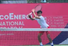 BNI-MedcoEnergi International Tennis M25K Seri III: Rifqi Fitriadi Lolos ke Perempat Final