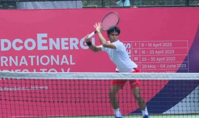 BNI-MedcoEnergi International Tennis M25K Seri III: Rifqi Fitriadi Lolos ke Perempat Final BNI-MedcoEnergi International Tennis M25K Seri III: Rifqi Fitriadi Lolos ke Perempat Final