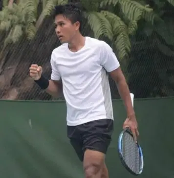 Turnamen ITF M25 Jakarta : Rifqi Fitriadi Singkirkan  Huang