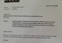 CERI Laporkan Wakil Ketua KPK dan Kabiro KLIK Kementerian ESDM ke Polda Metro Jaya CERI Laporkan Wakil Ketua KPK dan Kabiro KLIK Kementerian ESDM ke Polda Metro Jaya