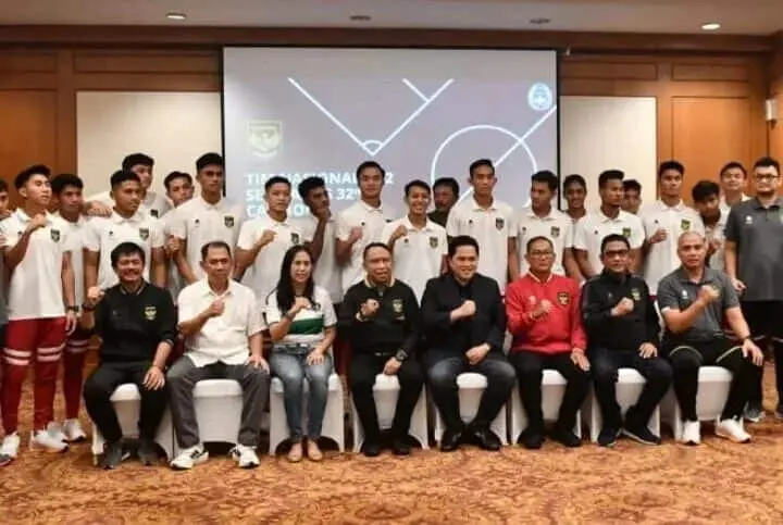 Erick Thohir Umumkan Skuat Timnas SEA Games 2023