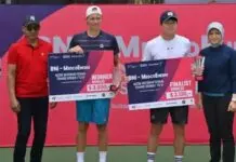 BNI-MedcoEnergi International Tennis M25K Seri II : Leo Borg Juara Tunggal Putra