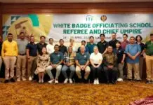 PP Pelti Tuan Rumah ITF White Badge Officiating School