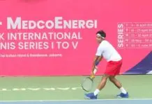 BNI-MedcoEnergi International Tennis M25K Seri III : Tundukkan Tsung Hao Huang, Rifqi Fitriadi Lolos ke Semi Final