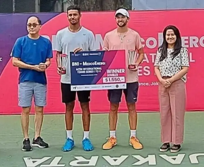Ganda Putra Australia Juarai BNI-MedcoEnergi International Tennis M25K Seri III Ganda Putra Australia Juarai BNI-MedcoEnergi International Tennis M25K Seri III