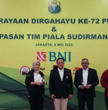 Siap Rebut Piala Sudirman 2023, BNI dan PBSI Lepas Tim Indonesia