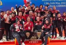 Angka Besi Berjaya, Juara Umum SEA Games 2023 Kamboja Angka Besi Berjaya, Juara Umum SEA Games 2023 Kamboja