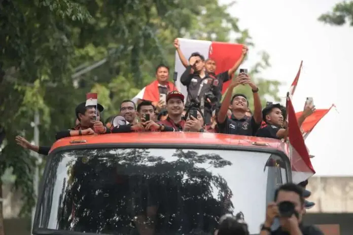 Lepas Kirab Juara SEA Games 2023 : Menpora Ucapkan Terima Kasih Kepada Pejuang Olahraga Indonesia Lepas Kirab Juara SEA Games 2023 : Menpora Ucapkan Terima Kasih Kepada Pejuang Olahraga Indonesia