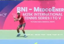 Turnamen MedcoEnergi M25K seri IV : Tiga Tunggal Indonesia Lolos ke Babak Kedua