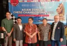 Indonesia Tuan Rumah Asian Zona 3.3 Open & Women Chess Championship 2023